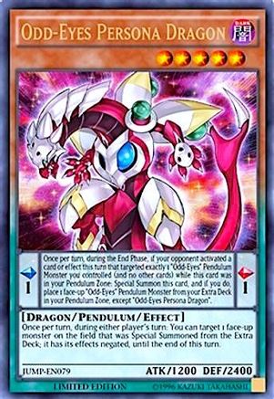 Odd-Eyes Persona Dragon (JUMP-EN079) - Shonen Jump Magazine Promos Limited - Premium Yugioh Single from Konami - Just $1.43! Shop now at Game Crave Tournament Store