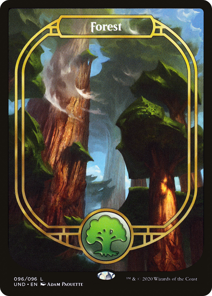 Forest (UND-096) - Unsanctioned Foil - Premium MTG Single from Wizards of the Coast - Just $0.68! Shop now at Game Crave Tournament Store