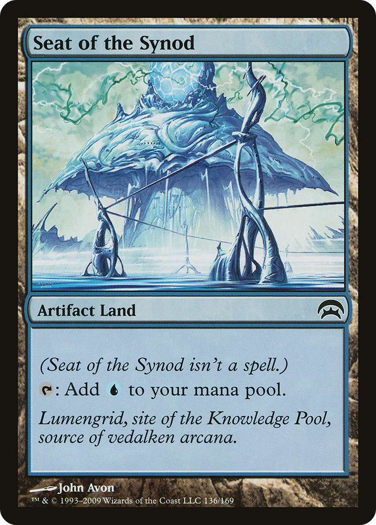 Seat of the Synod (HOP-136) - Planechase - Premium MTG Single from Wizards of the Coast - Just $1.16! Shop now at Game Crave Tournament Store