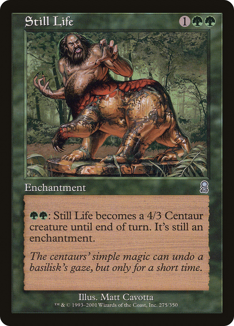 Still Life (ODY-275) - Odyssey - Premium MTG Single from Wizards of the Coast - Just $0.08! Shop now at Game Crave Tournament Store