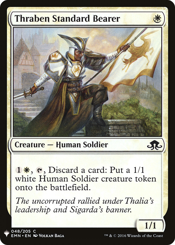 Thraben Standard Bearer (MB1-261) - Mystery Booster - Premium MTG Single from Wizards of the Coast - Just $0.08! Shop now at Game Crave Tournament Store
