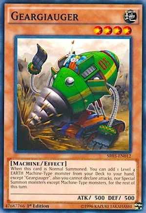 yugioh reactor deck Game Crave Tournament Store - Geargiauger (SR03-EN012)