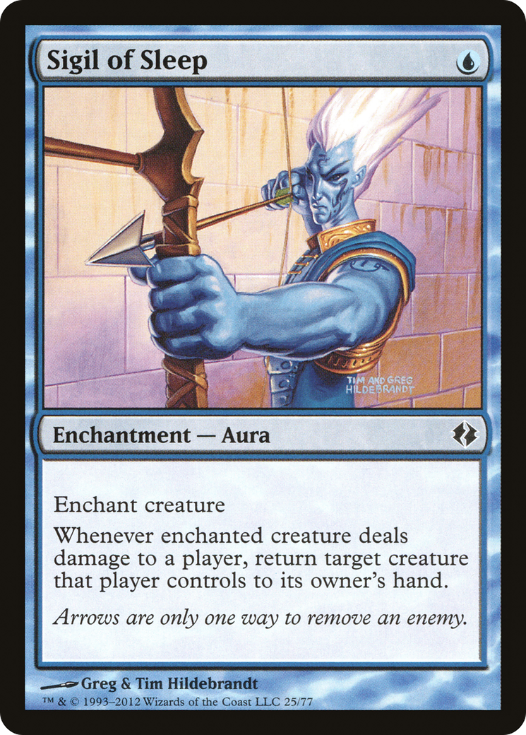 Sigil of Sleep (DDI-025) - Duel Decks: Venser vs. Koth - Premium MTG Single from Wizards of the Coast - Just $6.98! Shop now at Game Crave Tournament Store