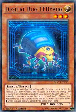 Digital Bug LEDybug (MACR-EN029) - Maximum Crisis Unlimited - Premium Yugioh Single from Konami - Just $0.08! Shop now at Game Crave Tournament Store