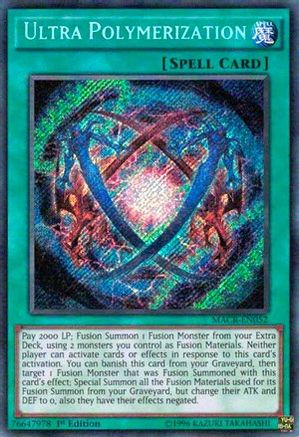Ultra Polymerization (MACR-EN052) - Maximum Crisis Unlimited - Premium Yugioh Single from Konami - Just $0.80! Shop now at Game Crave Tournament Store