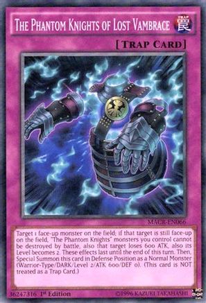 The Phantom Knights of Lost Vambrace (MACR-EN066) - Maximum Crisis 1st Edition - Premium Yugioh Single from Konami - Just $0.25! Shop now at Game Crave Tournament Store