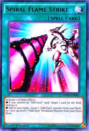 Spiral Flame Strike (DPDG-EN001) - Duelist Pack: Dimensional Guardians 1st Edition - Premium Yugioh Single from Konami - Just $1.46! Shop now at Game Crave Tournament Store