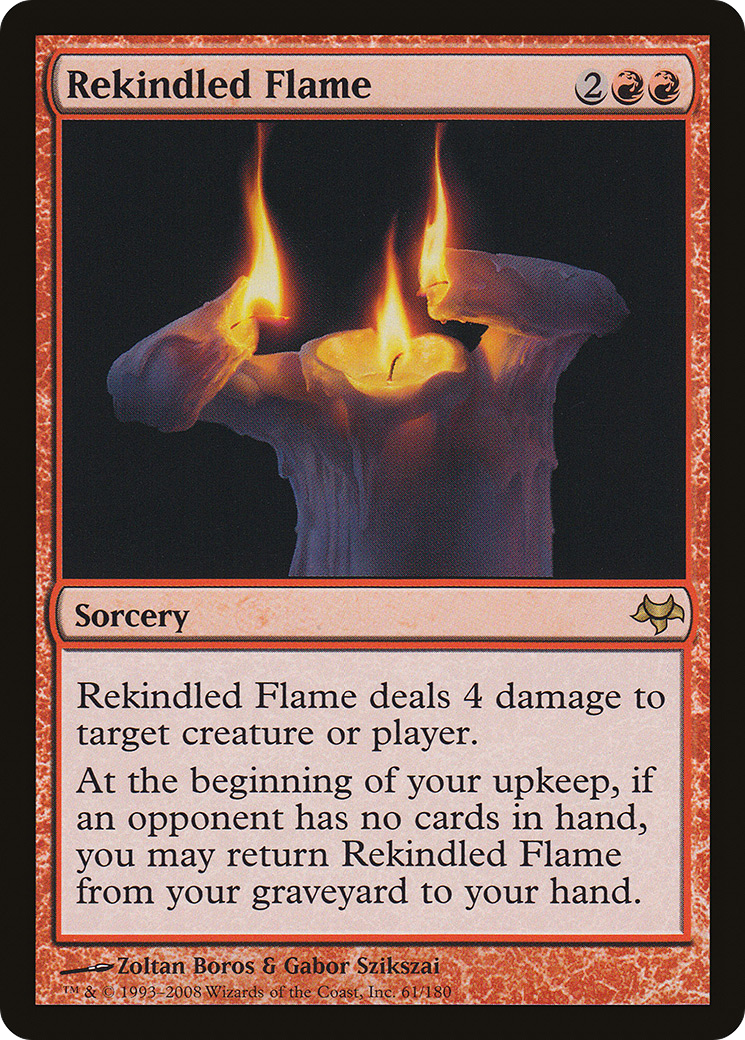 Rekindled Flame (EVE-061) - Eventide - Premium MTG Single from Wizards of the Coast - Just $0.08! Shop now at Game Crave Tournament Store