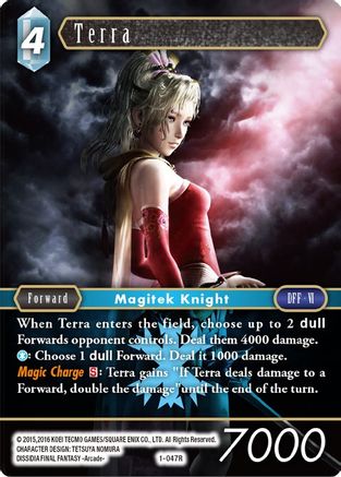 Terra (Rare) (OPUS I) Foil - Premium Final Fantasy Single from Opus I - Just $3.32! Shop now at Game Crave Tournament Store