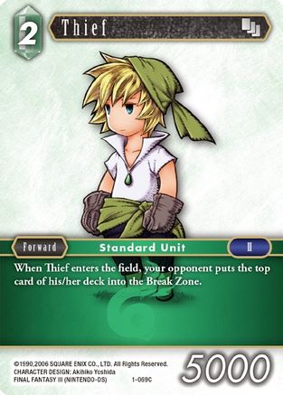 Thief (Ingus) (OPUS I) Foil - Premium Final Fantasy Single from Opus I - Just $0.59! Shop now at Game Crave Tournament Store