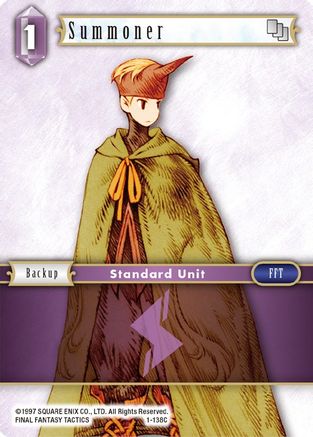 Summoner (Male Unit) (OPUS I) - Premium Final Fantasy Single from Opus I - Just $0.25! Shop now at Game Crave Tournament Store