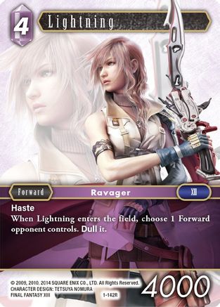 Lightning (Rare) (OPUS I) - Premium Final Fantasy Single from Opus I - Just $0.30! Shop now at Game Crave Tournament Store