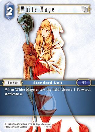 White Mage (Female Unit) (OPUS I) - Premium Final Fantasy Single from Opus I - Just $0.08! Shop now at Game Crave Tournament Store
