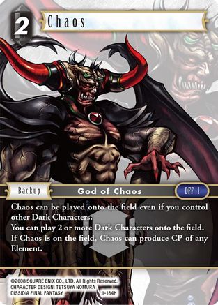 Chaos (OPUS I) - Premium Final Fantasy Single from Opus I - Just $0.51! Shop now at Game Crave Tournament Store
