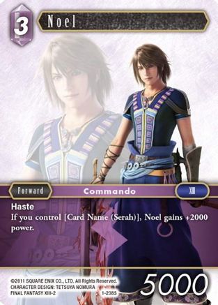 Noel (OPUS I) Foil - Premium Final Fantasy Single from Opus I - Just $0.47! Shop now at Game Crave Tournament Store