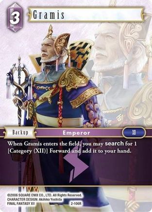 Gramis (OPUS II) - Premium Final Fantasy Single from Opus II - Just $0.25! Shop now at Game Crave Tournament Store