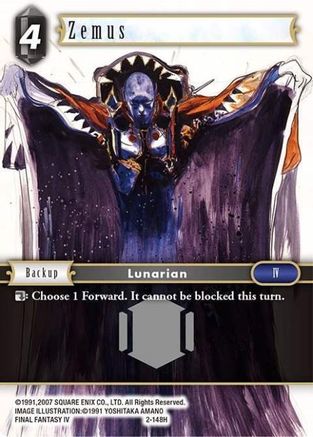 Zemus (OPUS II) - Premium Final Fantasy Single from Opus II - Just $0.46! Shop now at Game Crave Tournament Store