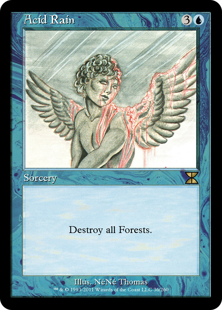 Acid Rain (ME4-036) - Masters Edition IV Foil - Premium MTG Single from Wizards of the Coast - Just $0! Shop now at Game Crave Tournament Store