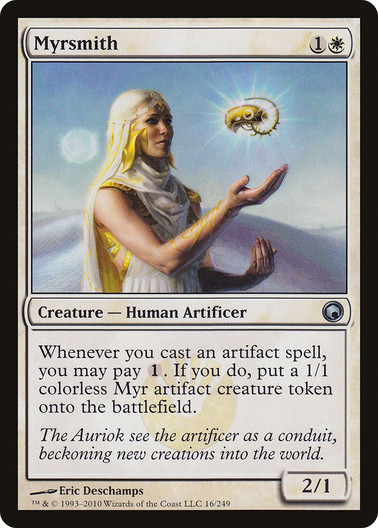 Myrsmith (SOM-016) - Scars of Mirrodin - Premium MTG Single from Wizards of the Coast - Just $0.08! Shop now at Game Crave Tournament Store