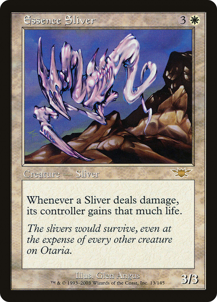 Essence Sliver (LGN-013) - Legions Foil - Premium MTG Single from Wizards of the Coast - Just $9.49! Shop now at Game Crave Tournament Store