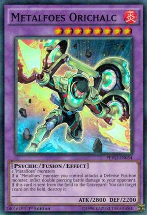 Metalfoes Orichalc (PEVO-EN054) - Pendulum Evolution 1st Edition - Premium Yugioh Single from Konami - Just $0.25! Shop now at Game Crave Tournament Store