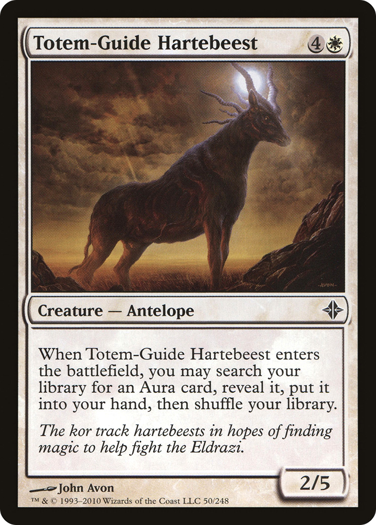 Totem-Guide Hartebeest (ROE-050) - Rise of the Eldrazi Foil - Premium MTG Single from Wizards of the Coast - Just $0.21! Shop now at Game Crave Tournament Store