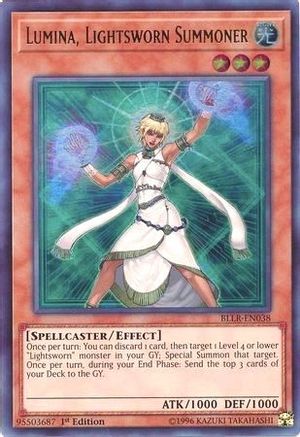 Lumina, Lightsworn Summoner (BLLR-EN038) - Battles of Legend: Light's Revenge 1st Edition - Premium Yugioh Single from Konami - Just $0.39! Shop now at Game Crave Tournament Store