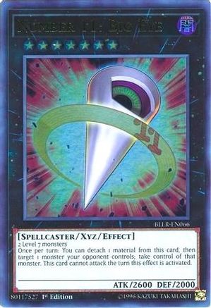 Number 11: Big Eye (BLLR-EN066) - Battles of Legend: Light's Revenge 1st Edition - Premium Yugioh Single from Konami - Just $2.46! Shop now at Game Crave Tournament Store