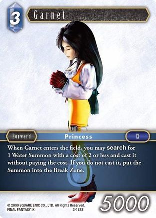 Garnet (Starter) (OPUS III) Foil - Premium Final Fantasy Single from Opus III - Just $3.48! Shop now at Game Crave Tournament Store