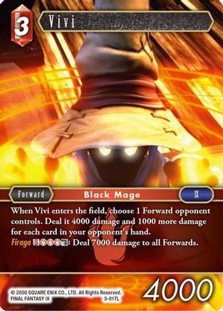 Vivi (OPUS III) Foil - Premium Final Fantasy Single from Opus III - Just $2.11! Shop now at Game Crave Tournament Store