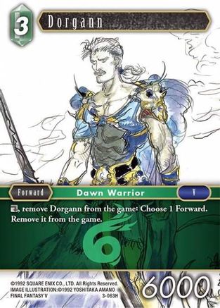 Dorgann (OPUS III) Foil - Premium Final Fantasy Single from Opus III - Just $0.25! Shop now at Game Crave Tournament Store