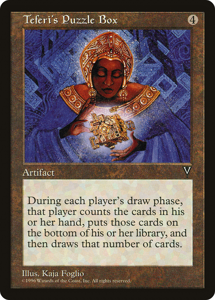 Teferi's Puzzle Box (VIS-156) - Visions - Premium MTG Single from Wizards of the Coast - Just $7.41! Shop now at Game Crave Tournament Store