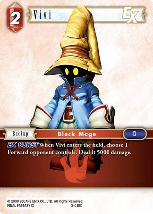 Vivi EX (OPUS III) Foil - Premium Final Fantasy Single from Opus III - Just $1.60! Shop now at Game Crave Tournament Store