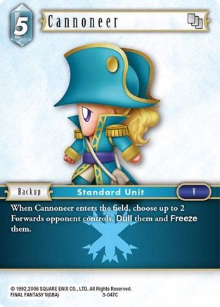 Cannoneer (3-047C) (OPUS III) - Premium Final Fantasy Single from Opus III - Just $0.25! Shop now at Game Crave Tournament Store
