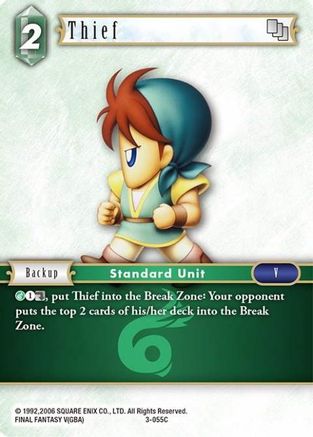 Thief (OPUS III) Foil - Premium Final Fantasy Single from Opus III - Just $0.26! Shop now at Game Crave Tournament Store
