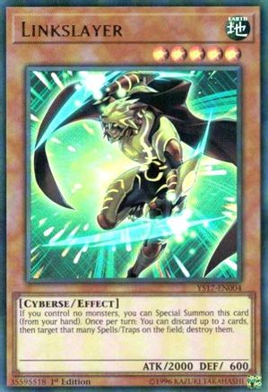 Linkslayer (YS17-EN004) - Starter Deck: Link Strike 1st Edition - Premium Yugioh Single from Konami - Just $0.26! Shop now at Game Crave Tournament Store