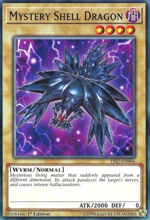 Mystery Shell Dragon (YS17-EN006) - Starter Deck: Link Strike 1st Edition - Premium Yugioh Single from Konami - Just $0.25! Shop now at Game Crave Tournament Store