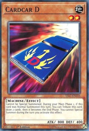 Cardcar D (YS17-EN016) - Starter Deck: Link Strike 1st Edition - Premium Yugioh Single from Konami - Just $0.25! Shop now at Game Crave Tournament Store