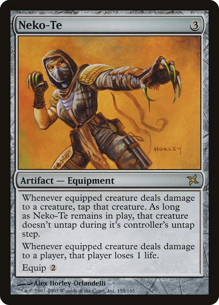 Neko-Te (BOK-155) - Betrayers of Kamigawa Foil - Premium MTG Single from Wizards of the Coast - Just $5.88! Shop now at Game Crave Tournament Store