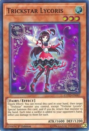 Trickstar Lycoris (COTD-EN007) - Code of the Duelist 1st Edition - Premium Yugioh Single from Konami - Just $0.34! Shop now at Game Crave Tournament Store