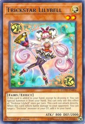 Trickstar Lilybell (COTD-EN006) - Code of the Duelist 1st Edition - Premium Yugioh Single from Konami - Just $0.95! Shop now at Game Crave Tournament Store
