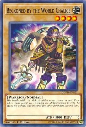 Beckoned by the World Chalice (COTD-EN020) - Code of the Duelist Unlimited - Premium Yugioh Single from Konami - Just $0.25! Shop now at Game Crave Tournament Store