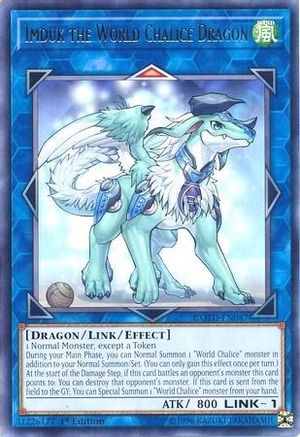 Imduk the World Chalice Dragon (COTD-EN047) - Code of the Duelist 1st Edition - Premium Yugioh Single from Konami - Just $0.38! Shop now at Game Crave Tournament Store