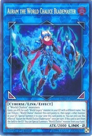Auram the World Chalice Blademaster (COTD-EN049) - Code of the Duelist 1st Edition - Premium Yugioh Single from Konami - Just $0.25! Shop now at Game Crave Tournament Store