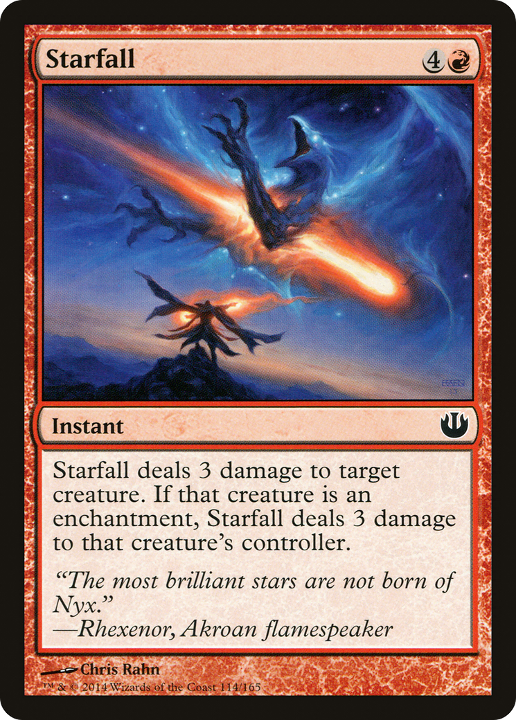 Starfall (JOU-114) - Journey into Nyx Foil - Premium MTG Single from Wizards of the Coast - Just $0.08! Shop now at Game Crave Tournament Store