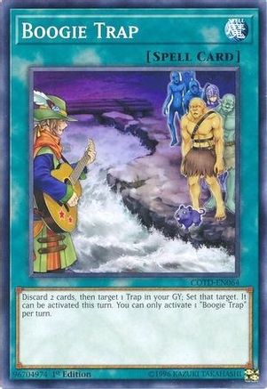 Boogie Trap (COTD-EN064) - Code of the Duelist Unlimited - Premium Yugioh Single from Konami - Just $0.08! Shop now at Game Crave Tournament Store