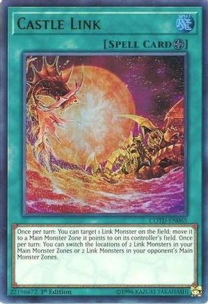 Castle Link (COTD-EN065) - Code of the Duelist Unlimited - Premium Yugioh Single from Konami - Just $0.25! Shop now at Game Crave Tournament Store
