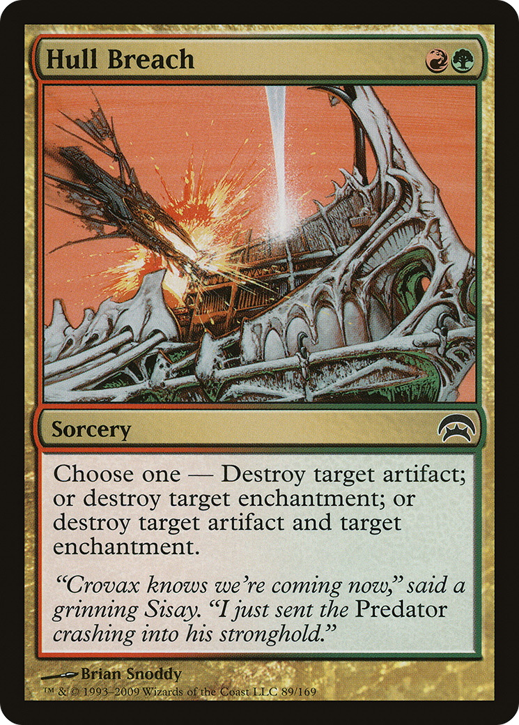Hull Breach (HOP-089) - Planechase - Premium MTG Single from Wizards of the Coast - Just $0.83! Shop now at Game Crave Tournament Store