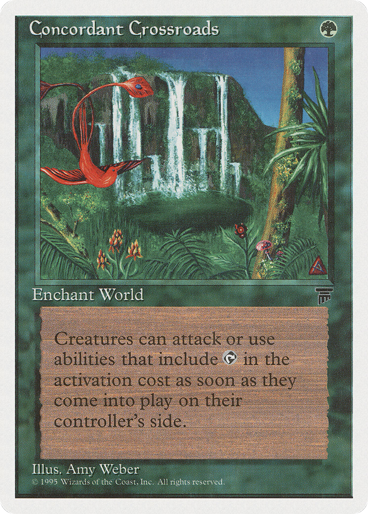 Concordant Crossroads (CHR-060) - Chronicles - Premium MTG Single from Wizards of the Coast - Just $12.72! Shop now at Game Crave Tournament Store