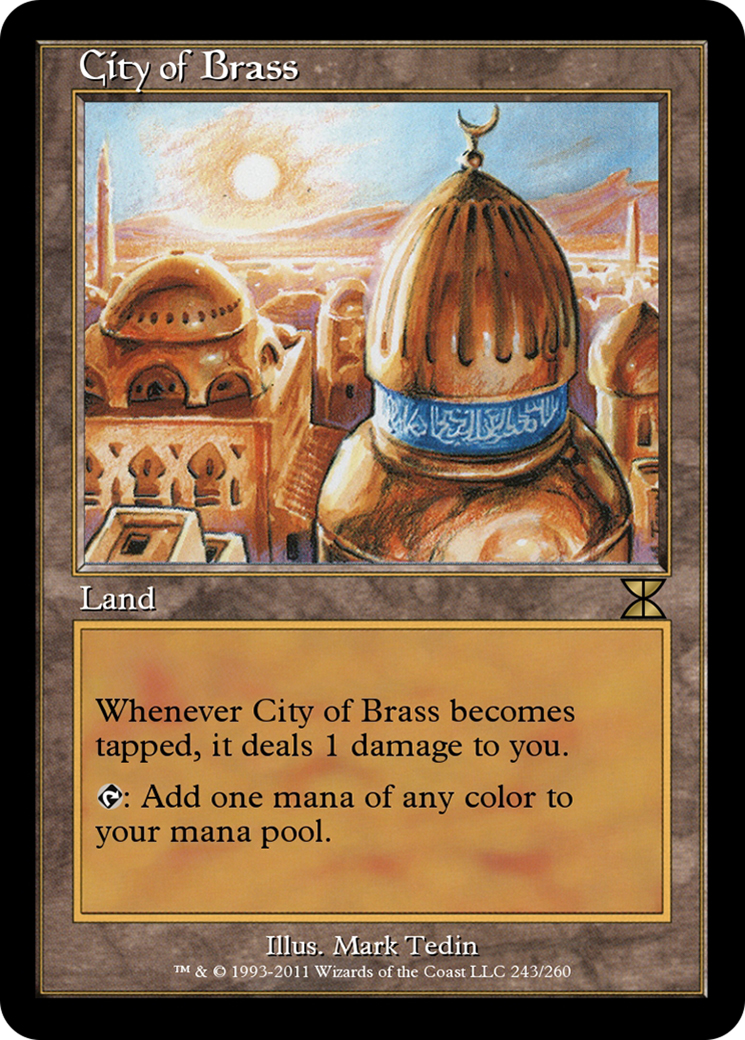 City of Brass (ME4-243) - Masters Edition IV - Premium MTG Single from Wizards of the Coast - Just $0! Shop now at Game Crave Tournament Store